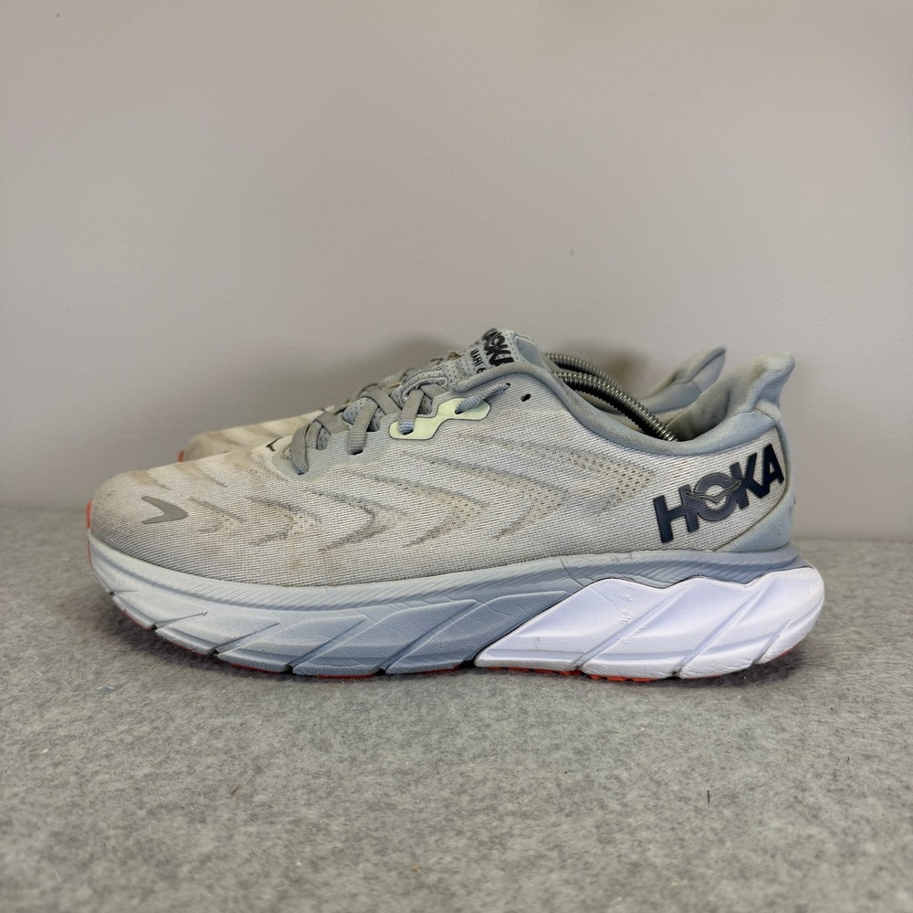 Hoka Arahi 6 Womens Shoes Size 10 Grey Blue Fog Running Sneakers 1123195 PABF